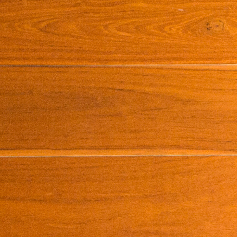 Teak Ruskehtava - rusketus Käsin kaavittu Click Solid Wood Flooring