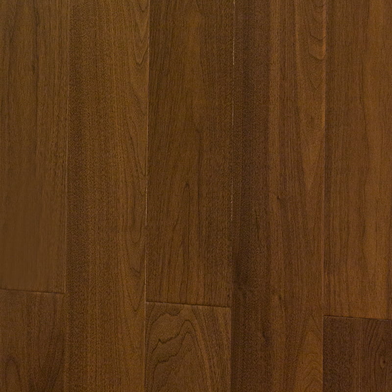 Monikerroksinen Walnut Dark Coffee -lankaharjattu Click Engineered -puulattia