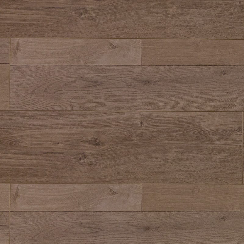 12 mm Premium Laminaatti Vaalea Oak Wood Grain Smooth Surface Click lattia
